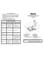 Предварительный просмотр 10 страницы Euro-Pro Shark UV610 Owner'S Manual