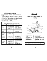 Предварительный просмотр 13 страницы Euro-Pro Shark UV610 Owner'S Manual