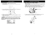 Preview for 9 page of Euro-Pro Shark UV610BL Owner'S Manual