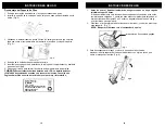 Preview for 20 page of Euro-Pro Shark UV610BL Owner'S Manual