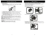 Предварительный просмотр 6 страницы Euro-Pro Shark UV612C Owner'S Manual