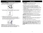 Предварительный просмотр 10 страницы Euro-Pro Shark UV612C Owner'S Manual