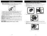 Предварительный просмотр 11 страницы Euro-Pro Shark UV612C Owner'S Manual