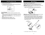 Предварительный просмотр 12 страницы Euro-Pro Shark UV612C Owner'S Manual