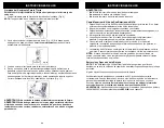 Предварительный просмотр 19 страницы Euro-Pro Shark UV612C Owner'S Manual