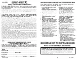 Предварительный просмотр 5 страницы Euro-Pro SM409 Owner'S Manual