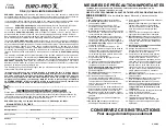 Preview for 10 page of Euro-Pro SV749HR Owner'S Manual