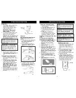 Preview for 3 page of Euro-Pro SV772EF Owner'S Manual