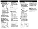 Предварительный просмотр 7 страницы Euro-Pro SV775HG Owner'S Manual