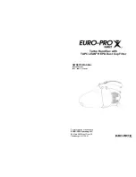 Euro-Pro TAPCLEAN HEPA EP035H3 Owner'S Manual preview