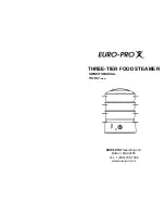 Euro-Pro THREE-TIER KS315 Owner'S Manual preview