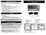 Предварительный просмотр 3 страницы Euro-Pro TO251 Owner'S Manual