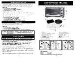 Предварительный просмотр 10 страницы Euro-Pro TO251 Owner'S Manual