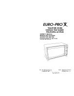 Предварительный просмотр 1 страницы Euro-Pro TO284 Owner'S Manual