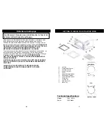 Предварительный просмотр 3 страницы Euro-Pro TO284 Owner'S Manual