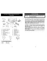 Предварительный просмотр 4 страницы Euro-Pro TO285 Owner'S Manual