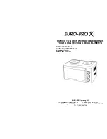 Euro-Pro TO292W Owner'S Manual preview