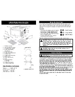 Предварительный просмотр 11 страницы Euro-Pro TO292W Owner'S Manual