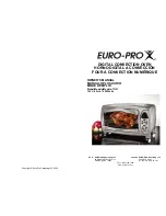 Euro-Pro TO31 Owner'S Manual предпросмотр