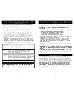 Preview for 3 page of Euro-Pro TO320 Owner'S Manual