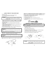 Preview for 6 page of Euro-Pro ULTRA SHARK EP366 Use And Care Instructions Manual