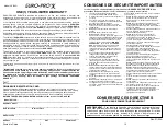 Preview for 10 page of Euro-Pro UV130G Owner'S Manual