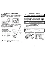 Предварительный просмотр 4 страницы Euro-Pro UV647H Owner'S Manual