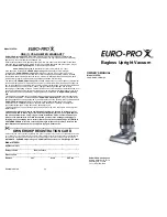 Preview for 1 page of Euro-Pro V1055H Owner'S Manual