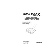 Euro-Pro V1705H Owner'S Manual preview