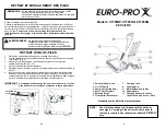 Preview for 3 page of Euro-Pro V1725HG Owner'S Manual