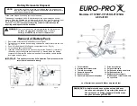 Preview for 8 page of Euro-Pro V1725HG Owner'S Manual