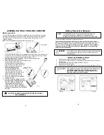 Предварительный просмотр 4 страницы Euro-Pro V1730H Owner'S Manual