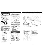 Предварительный просмотр 5 страницы Euro-Pro VPW40 Owner'S Manual