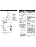 Предварительный просмотр 4 страницы Euro-Pro VPW49HA Owner'S Manual