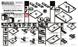 Предварительный просмотр 1 страницы Euro-Rite Cabinets Base Cabinet with 3 or 4 Soft Close Drawers Assembly Instructions