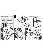 Предварительный просмотр 1 страницы Euro-Rite Cabinets Blind Base Corner Panel Assembly Instructions