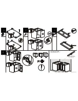 Предварительный просмотр 2 страницы Euro-Rite Cabinets Blind Base Corner Panel Assembly Instructions