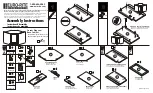 Предварительный просмотр 1 страницы Euro-Rite Cabinets Corner Diagonal Base Cabinet Assembly Instructions