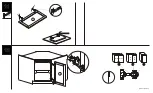 Предварительный просмотр 4 страницы Euro-Rite Cabinets Corner Diagonal Base Cabinet Assembly Instructions