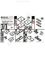 Euro-Rite Cabinets Pantry Cabinet Assembly Instructions предпросмотр