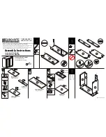 Euro-Rite Cabinets Standard Wall Cabinet Assembly Instructions предпросмотр