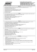 Предварительный просмотр 3 страницы Euro Shatal M11401 Operating Instructions/Spare Parts List