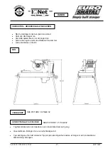 Preview for 28 page of Euro Shatal TS301 Operating Instructions/Spare Parts List