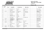 Preview for 45 page of Euro Shatal TS301 Operating Instructions/Spare Parts List