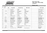 Preview for 46 page of Euro Shatal TS301 Operating Instructions/Spare Parts List