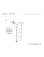 Предварительный просмотр 5 страницы Euro Style 09761 Assembly Instructions