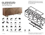 Предварительный просмотр 1 страницы Euro Style Alvarado Sideboard Assembly Instructions Manual