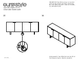 Предварительный просмотр 9 страницы Euro Style Alvarado Sideboard Assembly Instructions Manual