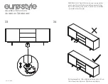 Предварительный просмотр 13 страницы Euro Style Anderson Sideboard Assembly Instructions Manual