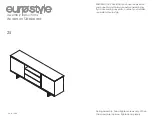 Предварительный просмотр 14 страницы Euro Style Anderson Sideboard Assembly Instructions Manual